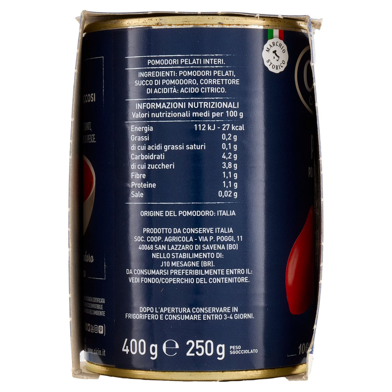 Cirio Pelati 3 x 400 g