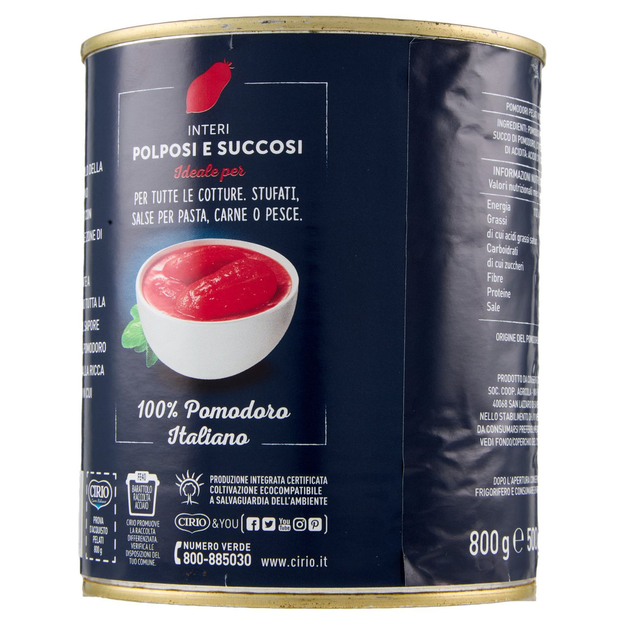 Cirio Pelati 800 g