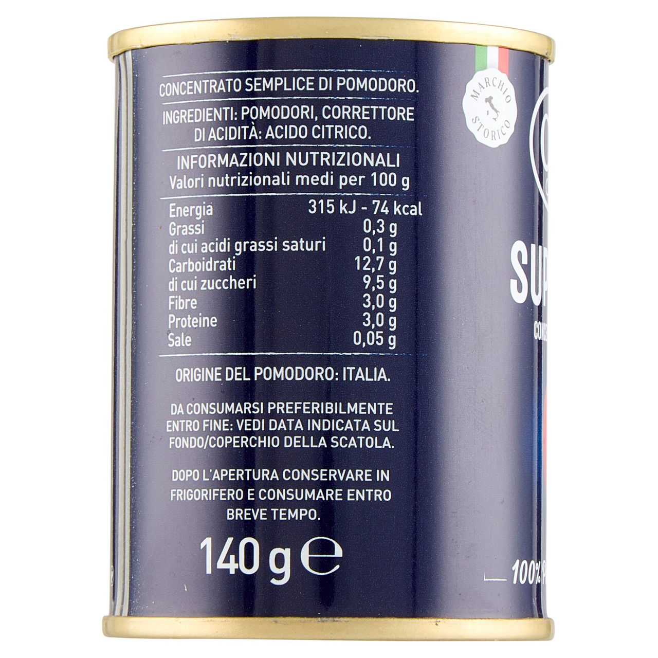 Cirio Supercirio Concentrato di Pomodoro 140 g