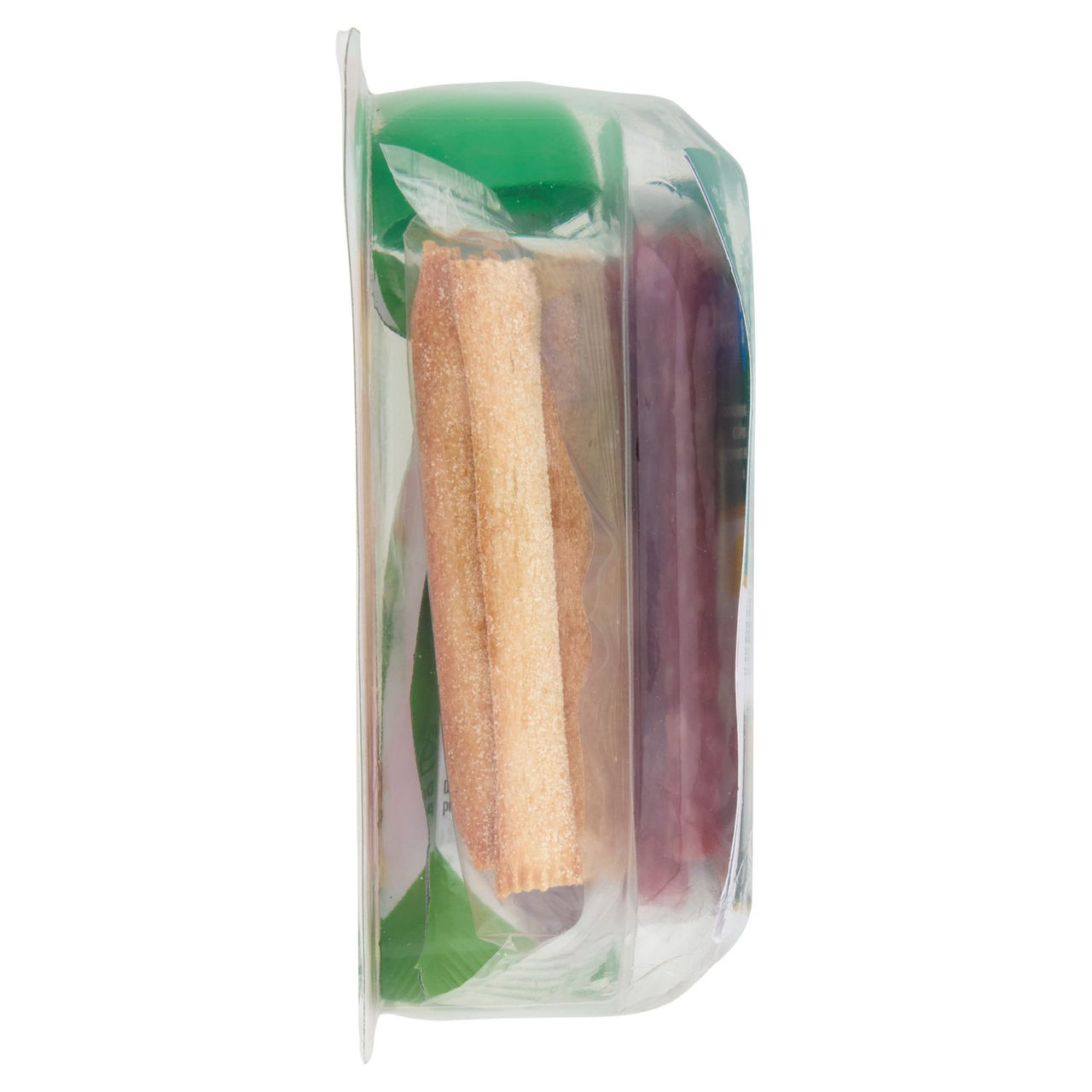 Citterio un due tris! merenda purea di mela   bastoncini di Salame   Grissini 122 g