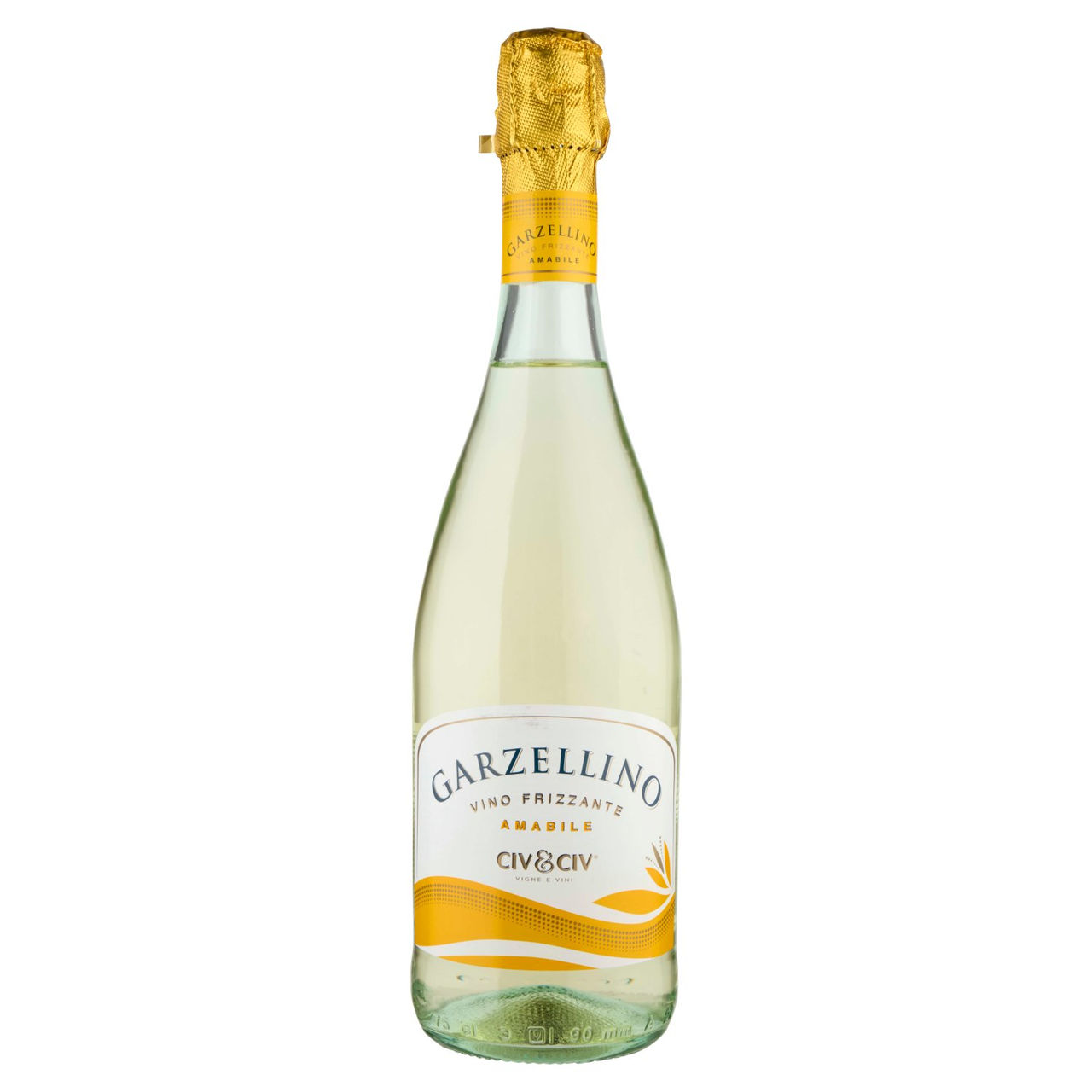 Civ&Civ Garzellino Vino Frizzante Amabile Bianco Emilia IGT 75 cl