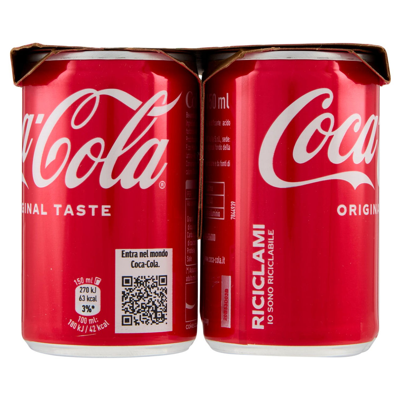Coca-Cola Original Minican 6 x 150 ml