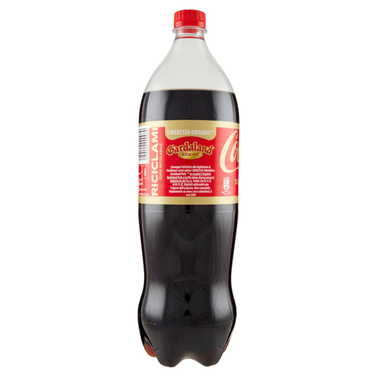 Coca-Cola Senza Caffeina Bottiglia da 1500 ml