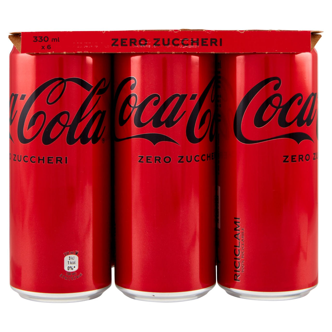 Coca-Cola Zero 6 x 33 cl