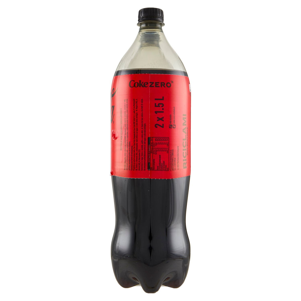 Coca-Cola Zero PET 2 x 1,5 L