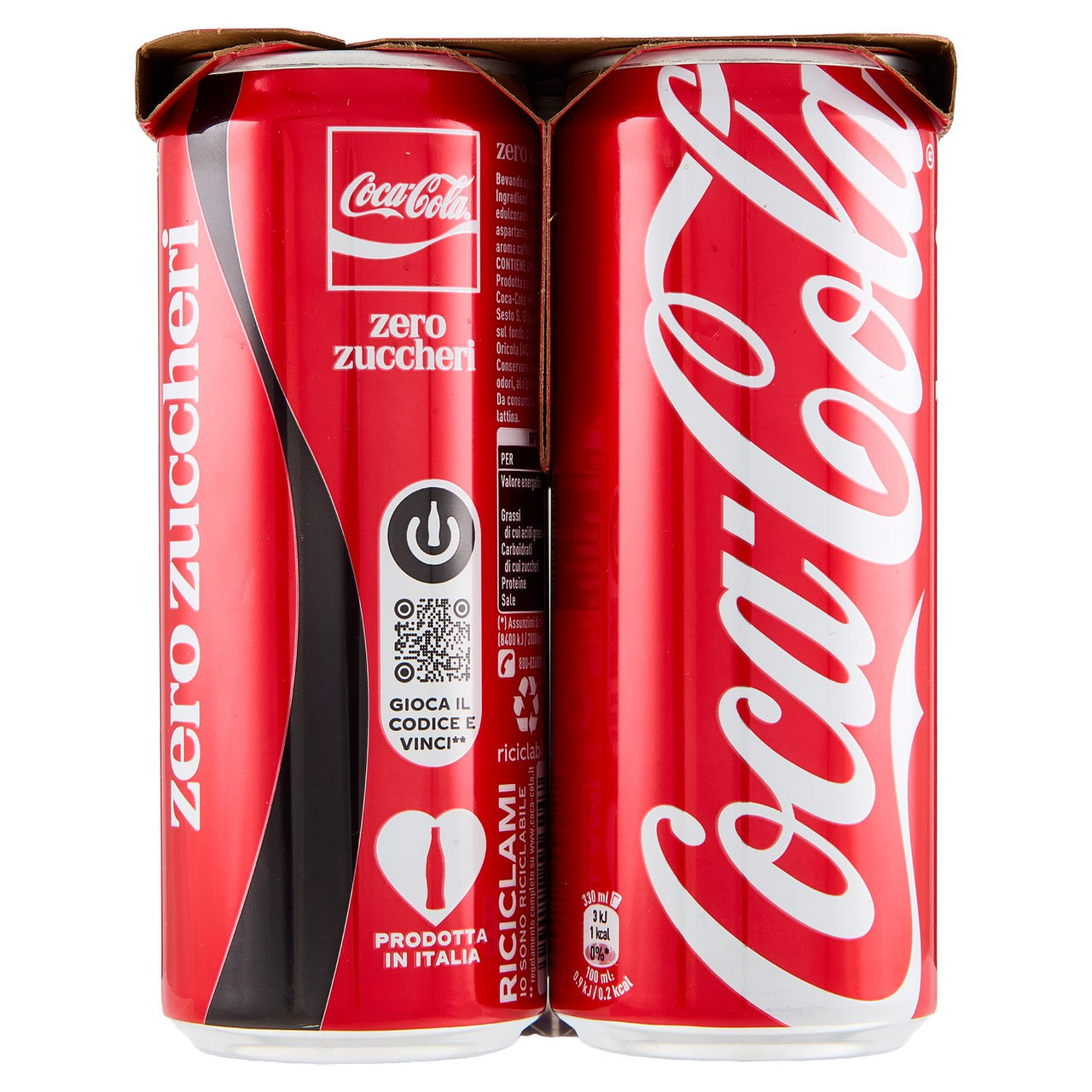 Coca-Cola Zero Zuccheri 6 x 330 ml