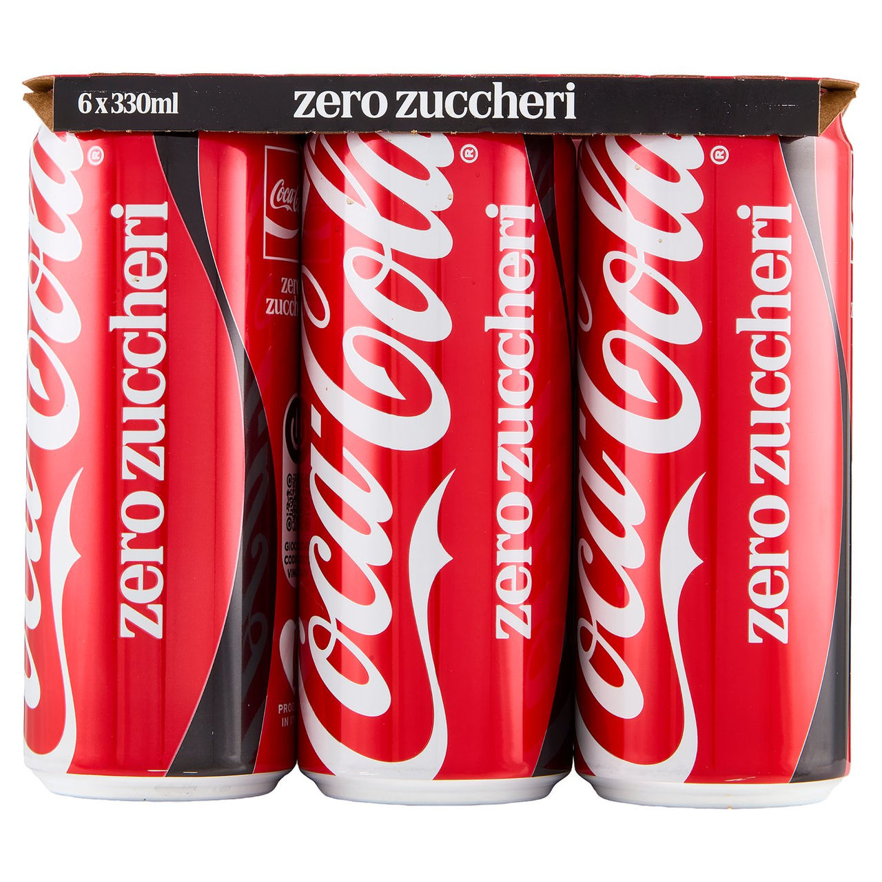 Coca-Cola Zero Zuccheri 6 x 330 ml
