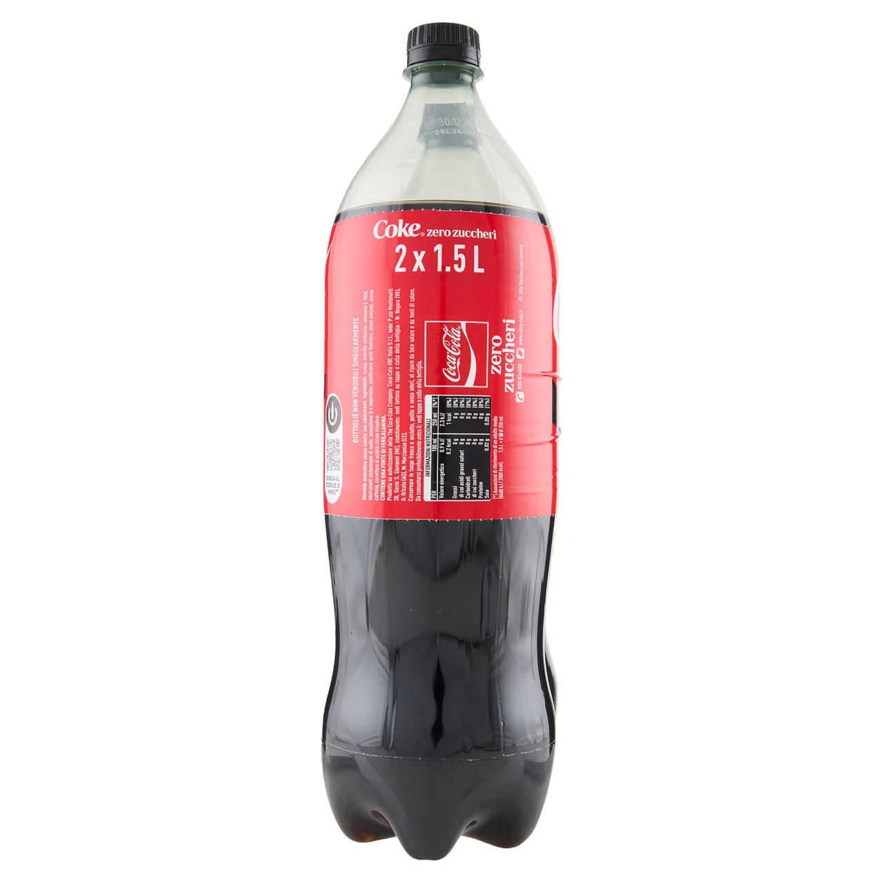Coca-Cola Zero Zuccheri PET 2 X 1,5 L