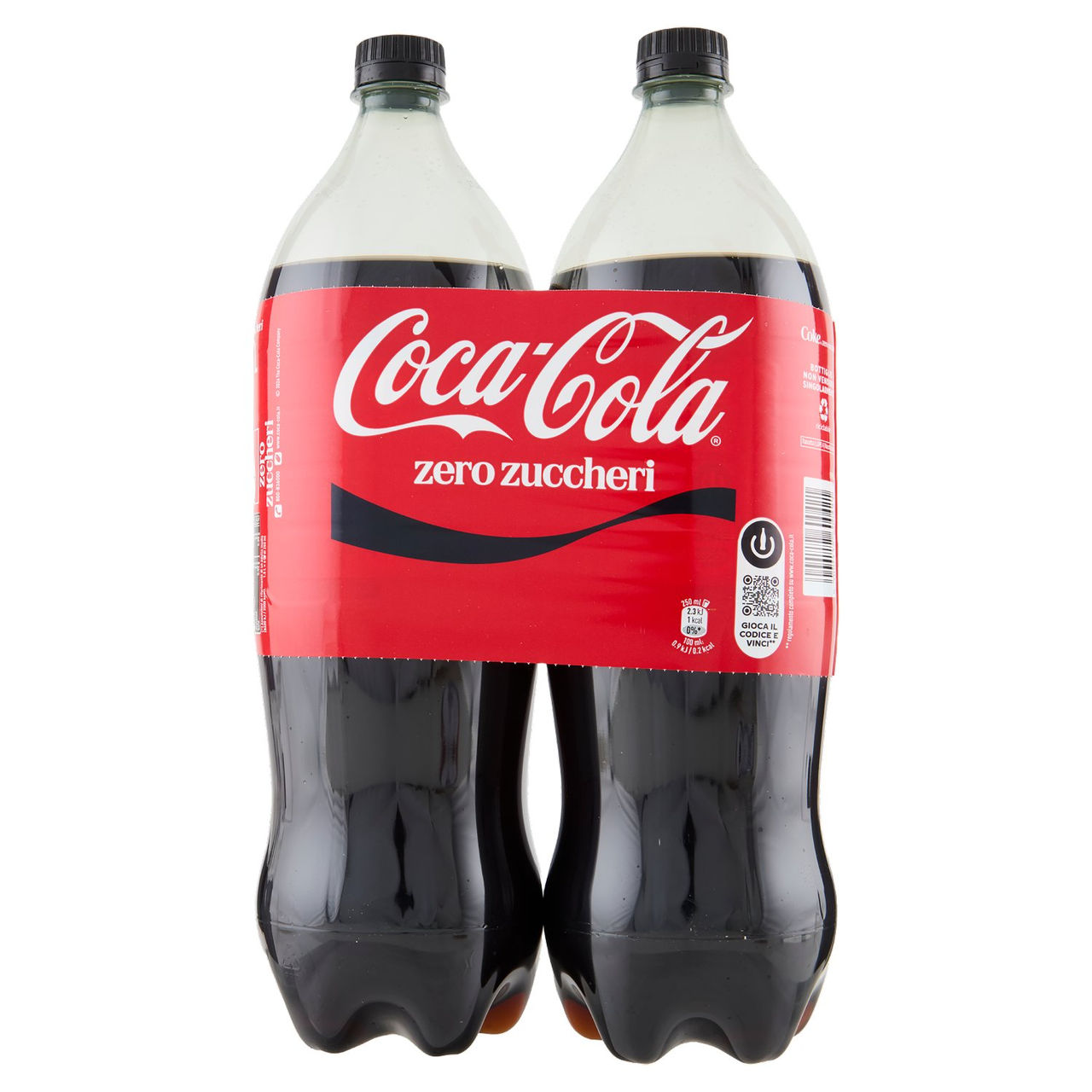 Coca-Cola Zero Zuccheri PET 2 X 1,5 L