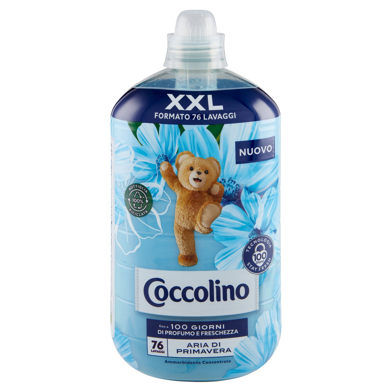 Coccolino Ammorbidente Concentrato Aria di Primavera 76 Lavaggi 1750 ml