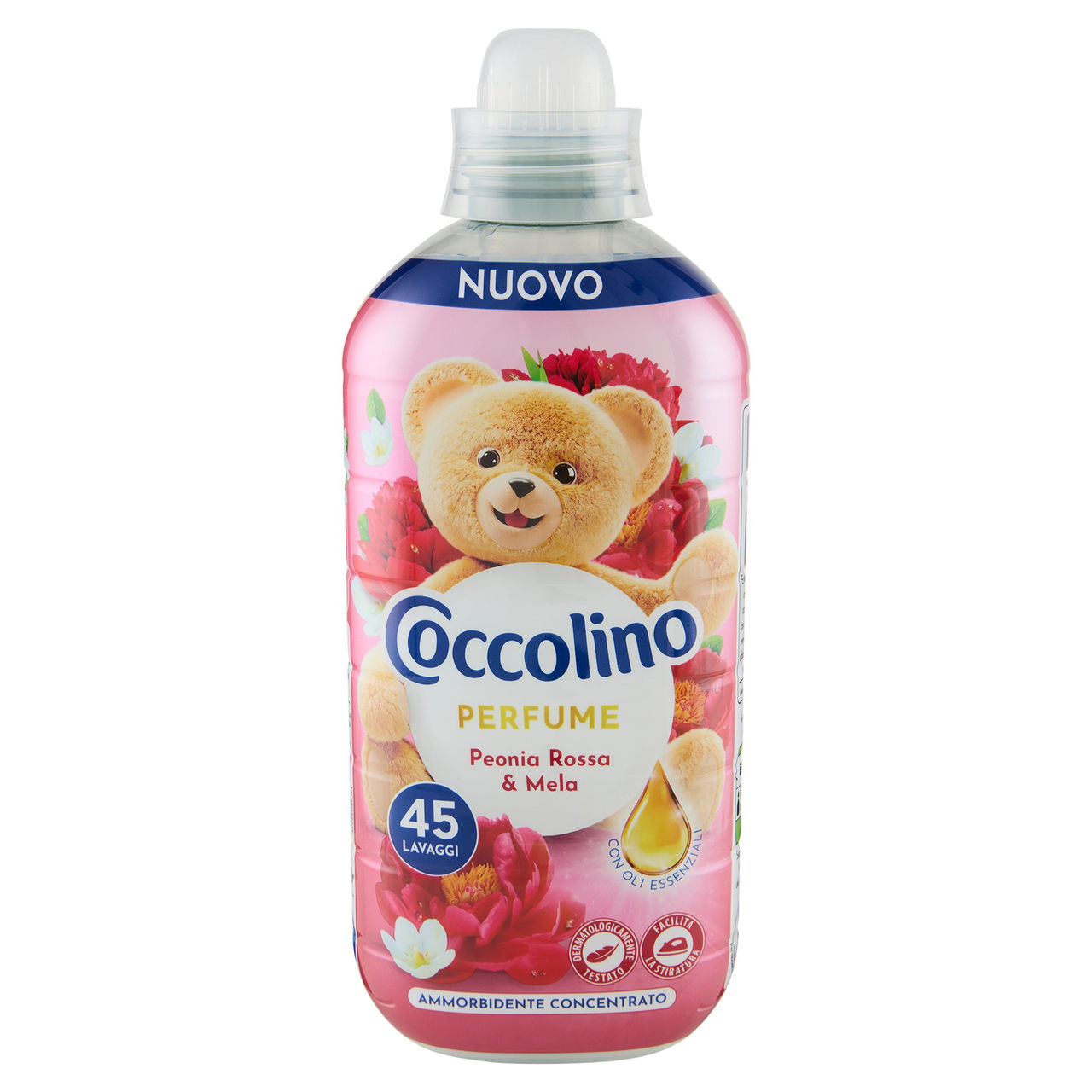 Coccolino Ammorbidente Concentrato Perfume Peonia Rossa & Mela 45 Lavaggi 952 ml
