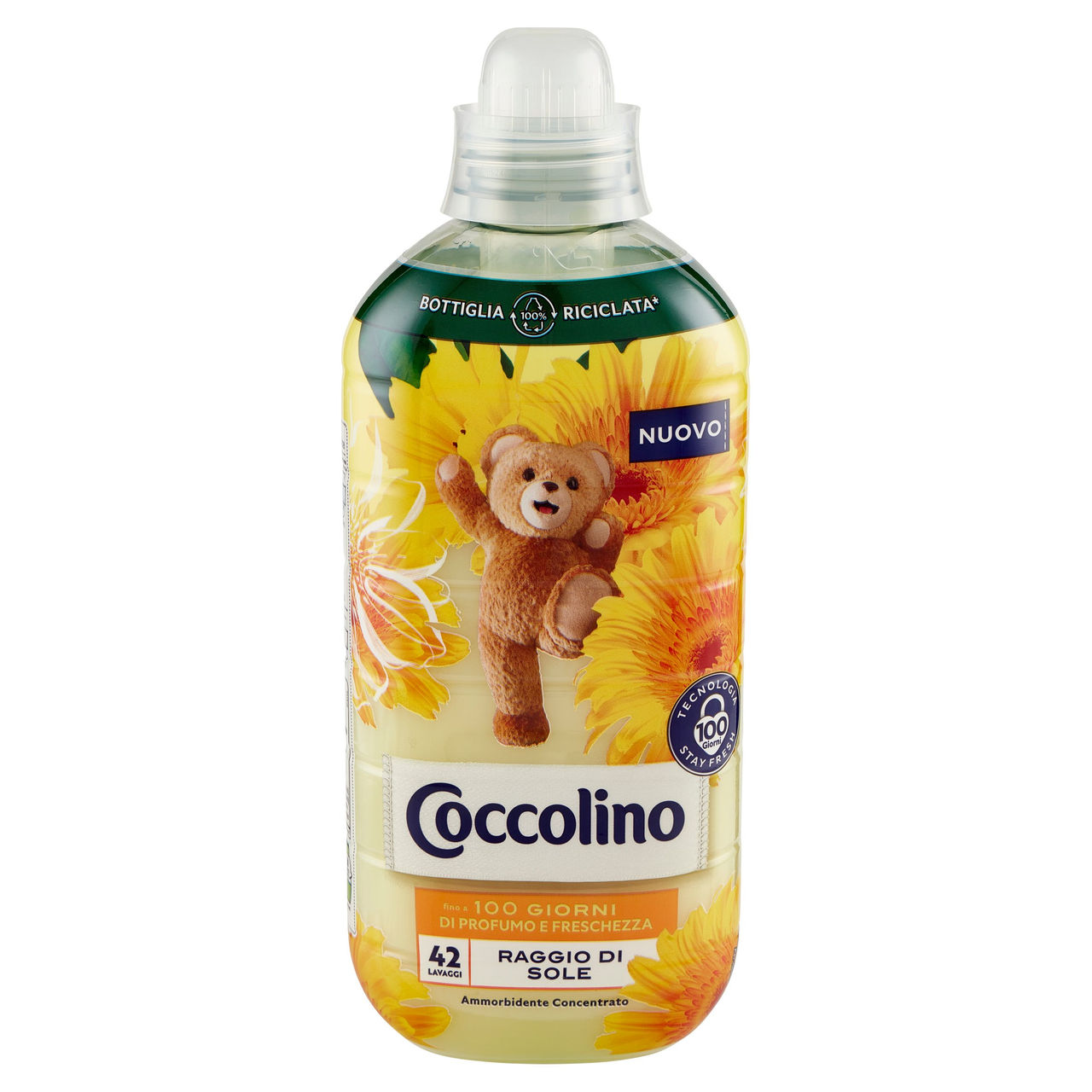 Coccolino Ammorbidente Concentrato Raggio di Sole 42 Lavaggi 980 ml