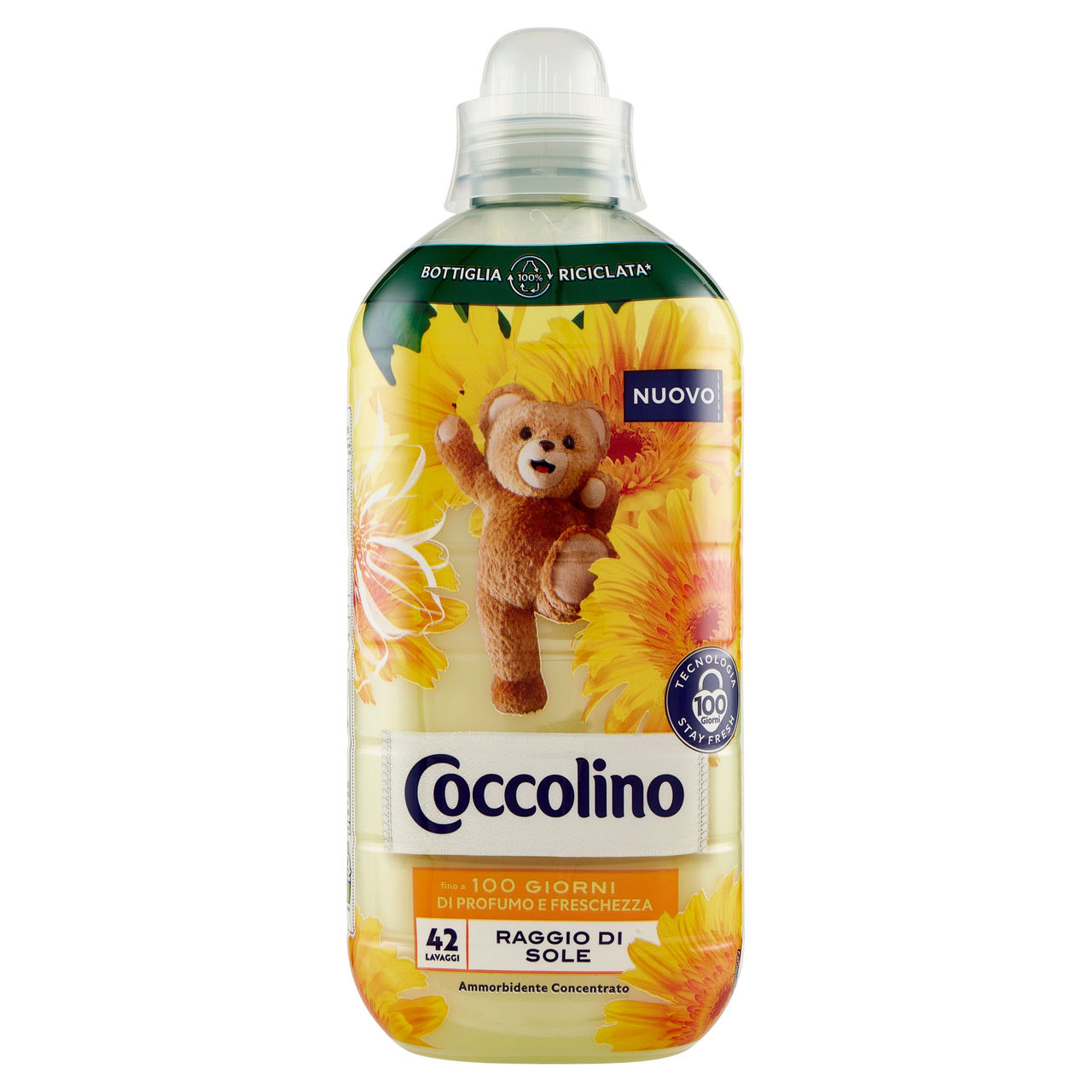 Coccolino Ammorbidente Concentrato Raggio di Sole 42 Lavaggi 980 ml