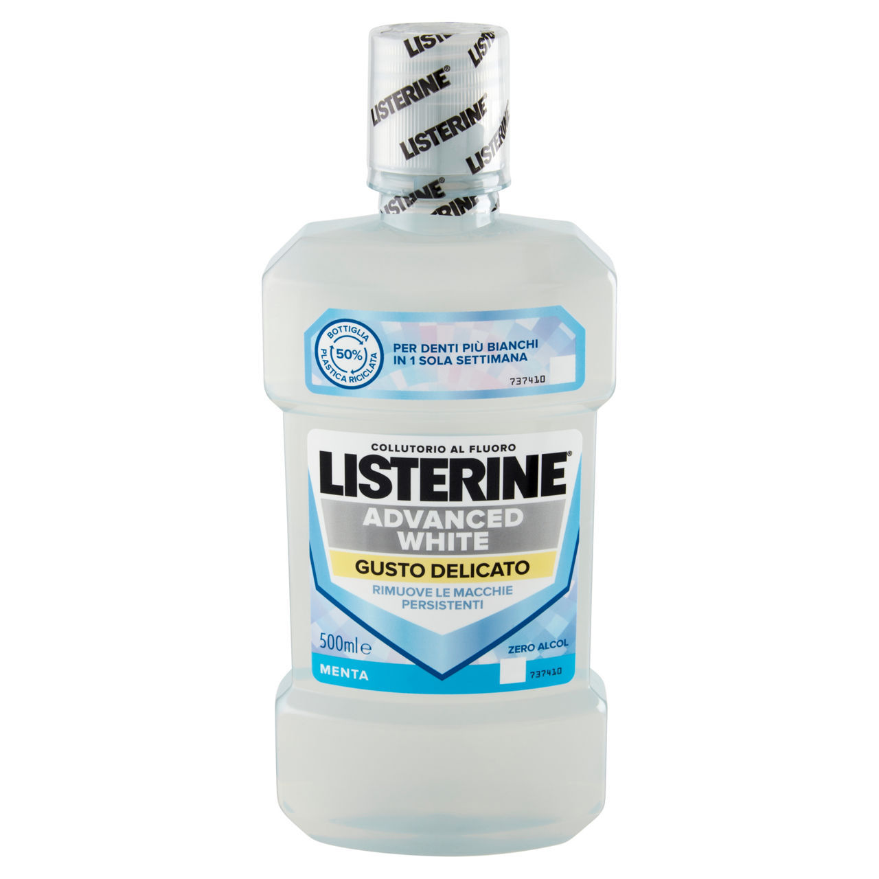 Collutorio Advanced White Listerine delicato 500 ml