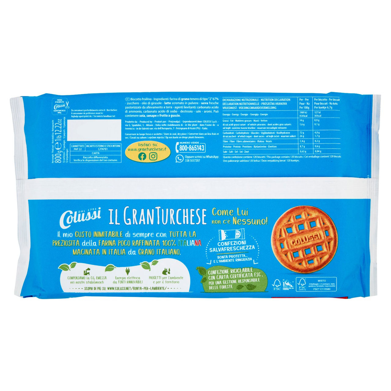 Colussi il Granturchese 800 g