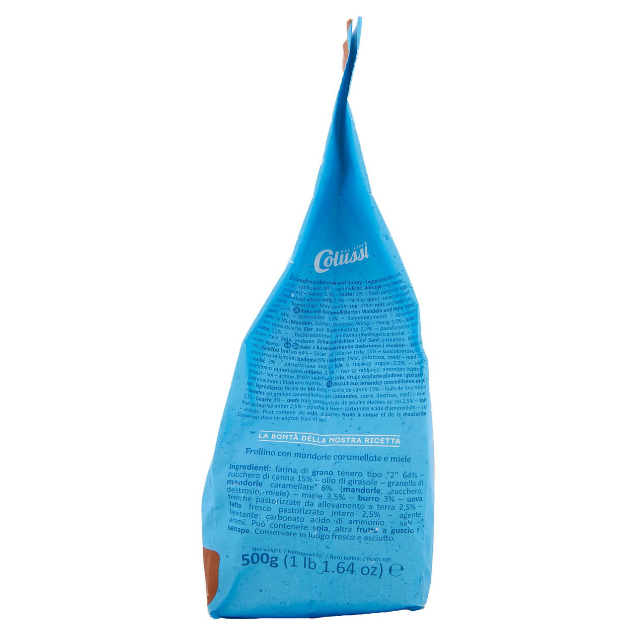 Colussi Tondorle con Mandorle Caramellate e Miele 500 g