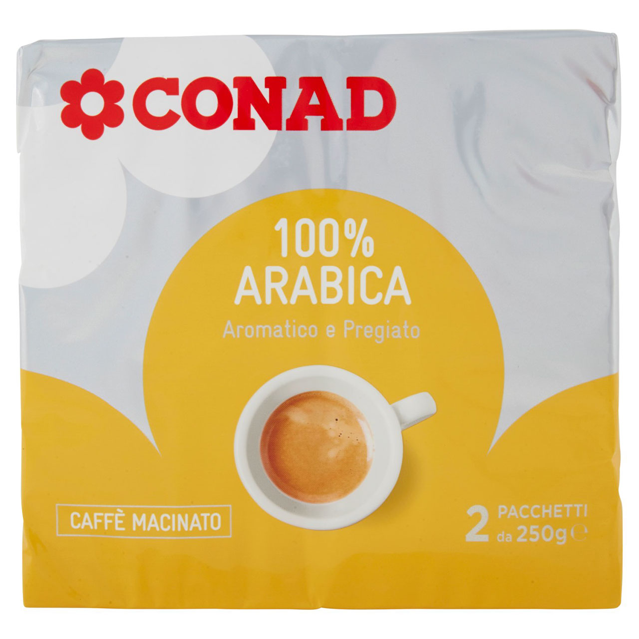 Caffè Arabica Aromatico Pregiato Macinato Conad