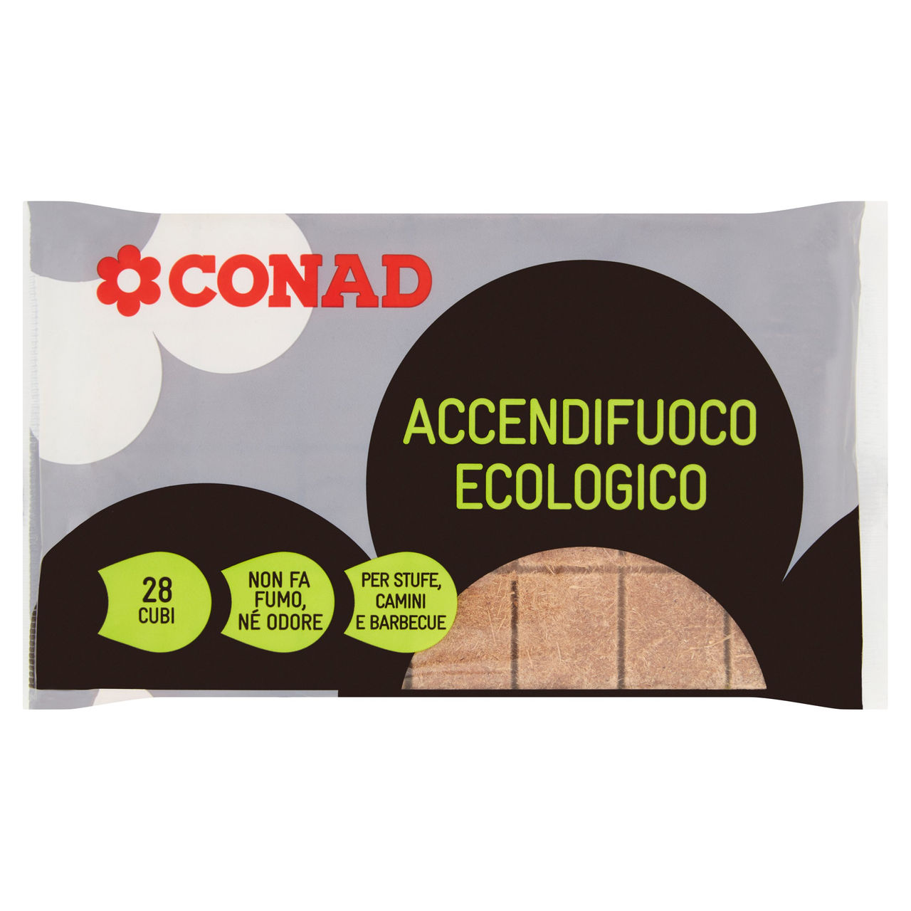 CONAD Accendifuoco Ecologico 28 Cubi