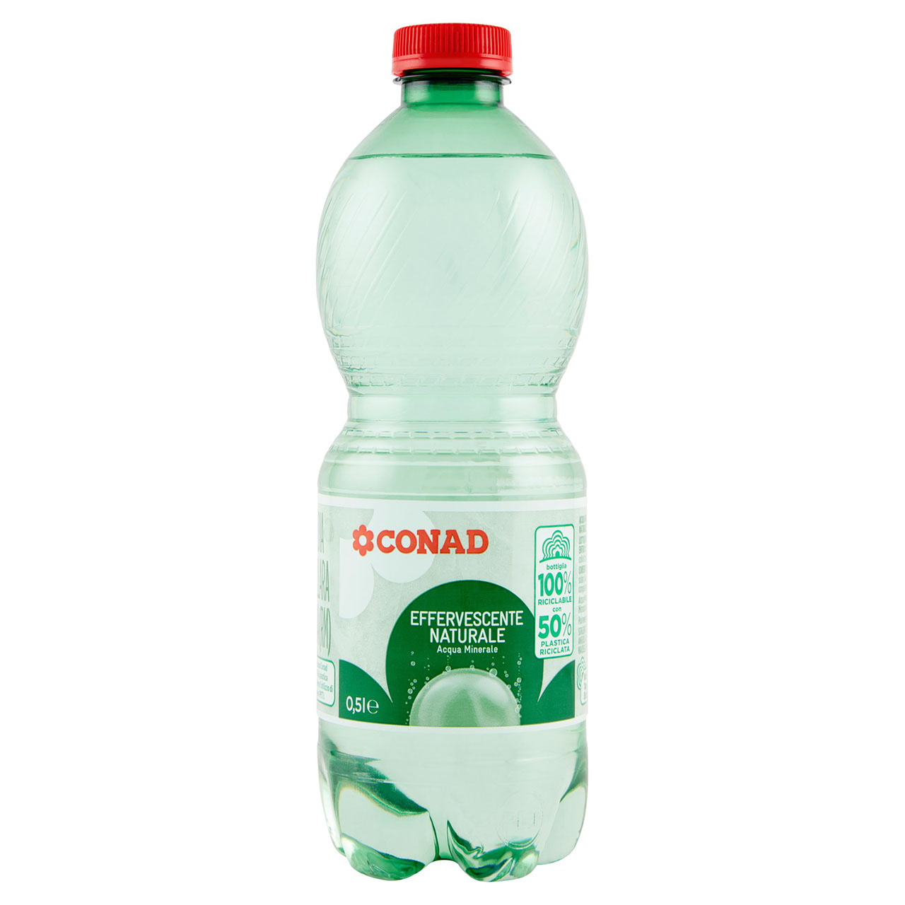 CONAD Acqua Minerale Effervescente Naturale 0,5 l