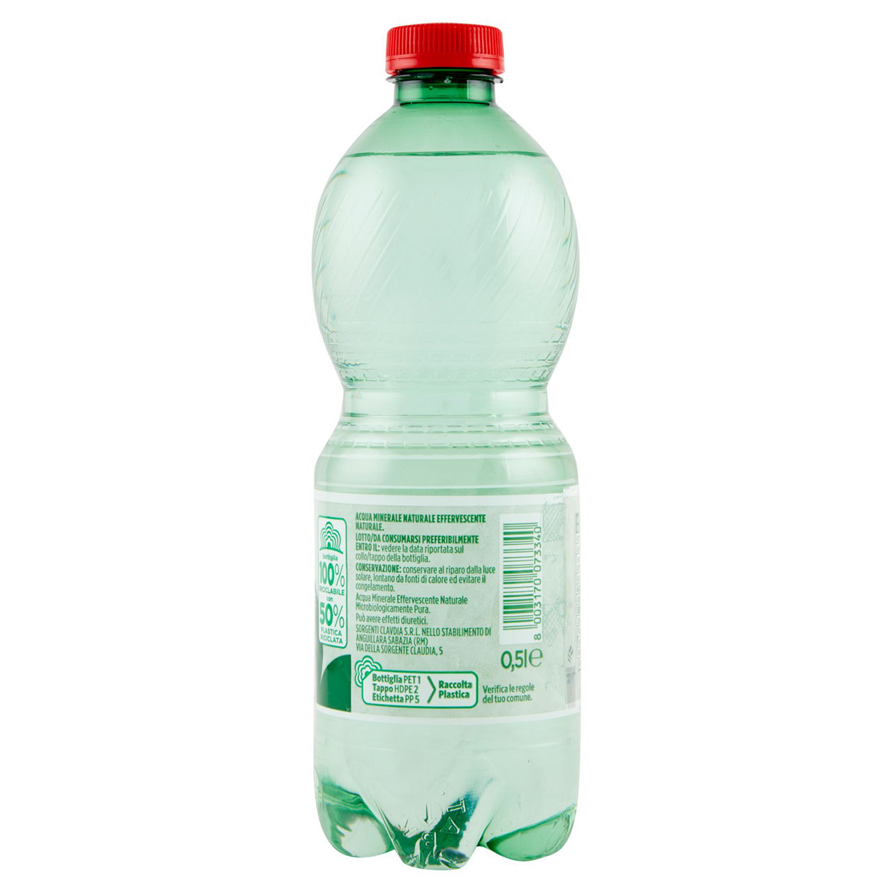 CONAD Acqua Minerale Effervescente Naturale 0,5 l