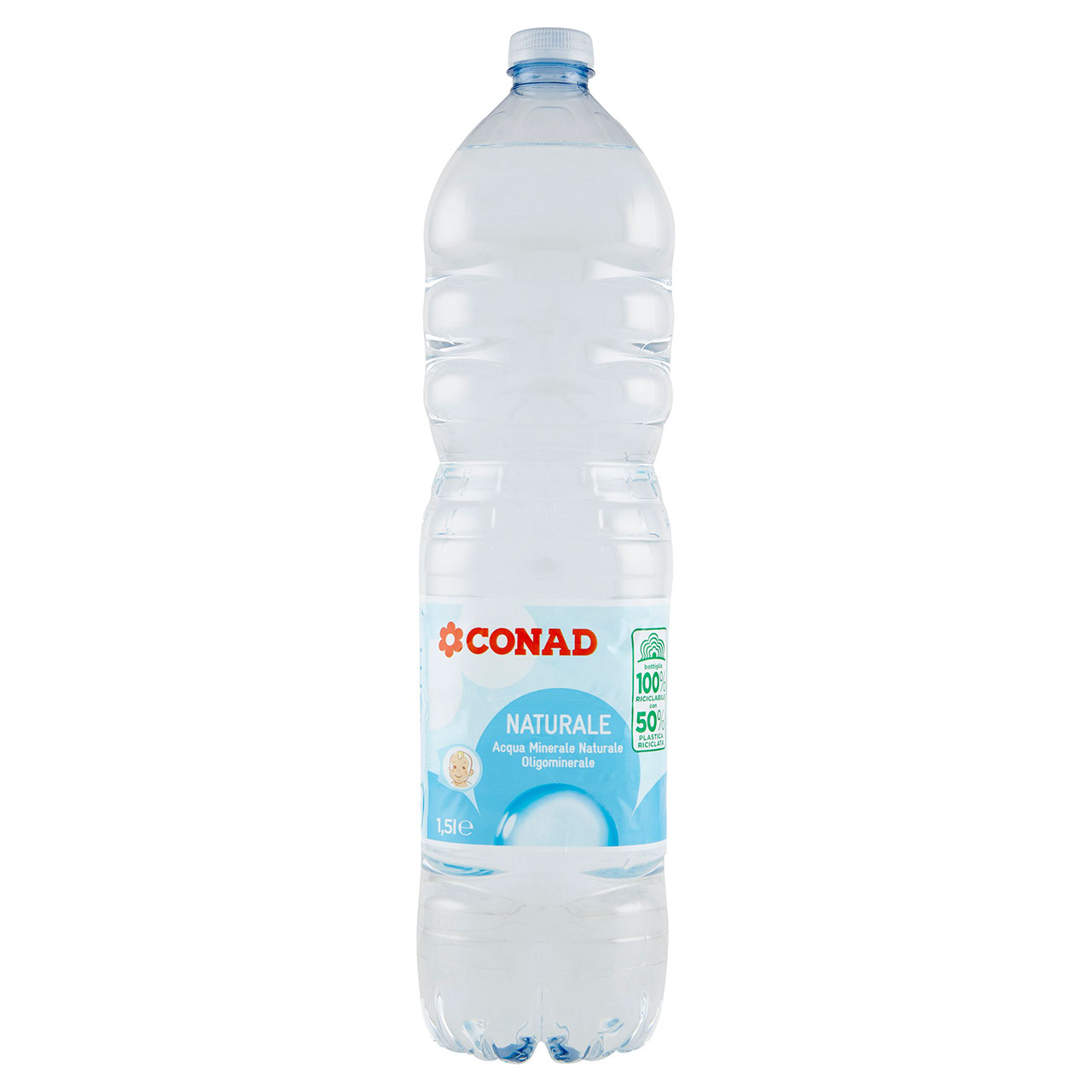 Acqua minerale naturale 1.5 l Conad