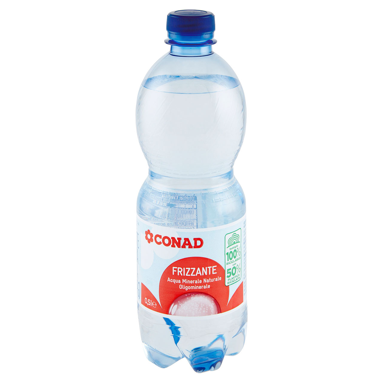 Acqua Minerale Naturale Frizzante 0,5 l Conad