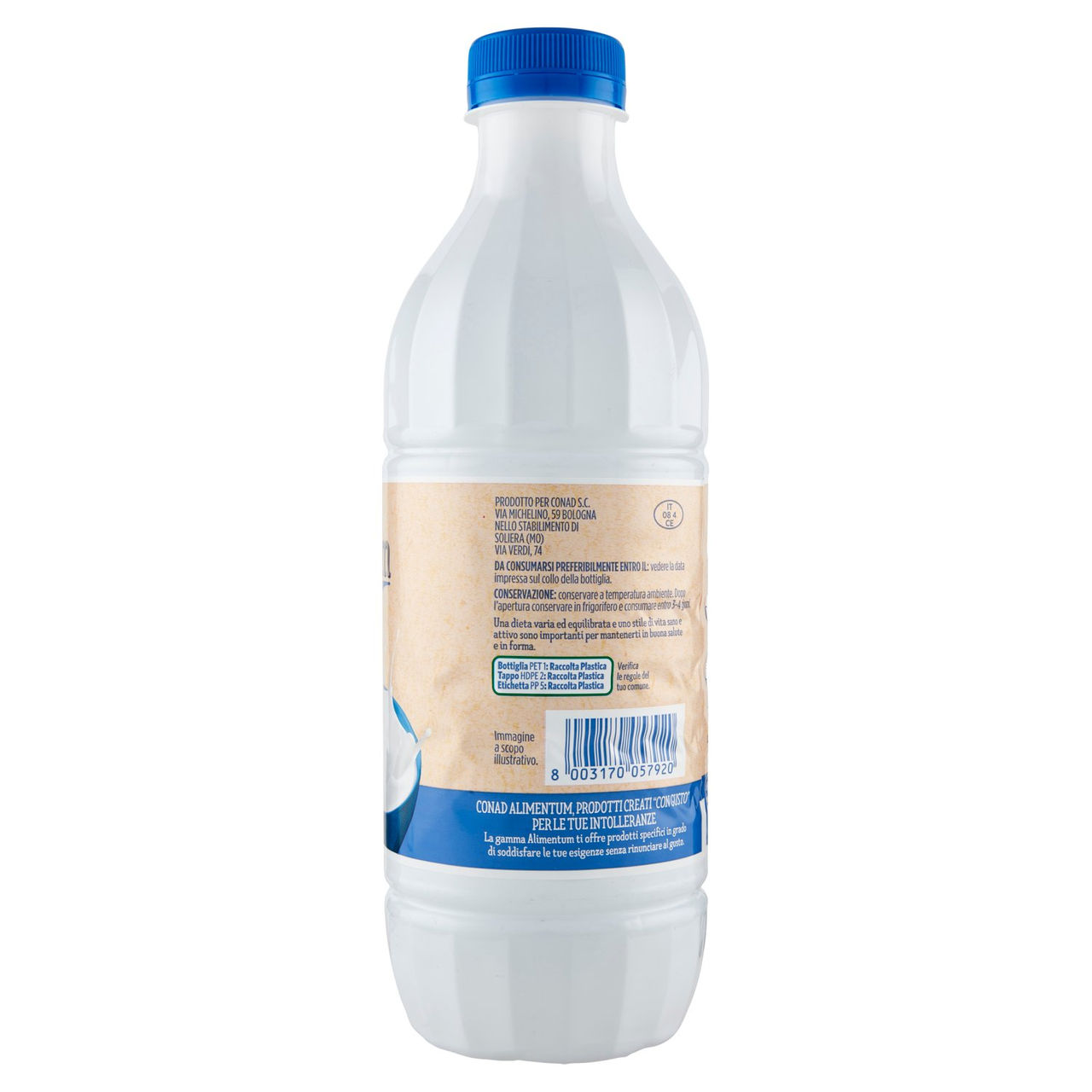 Latte Senza Lattosio Parzialmente Scremato UHT 1l