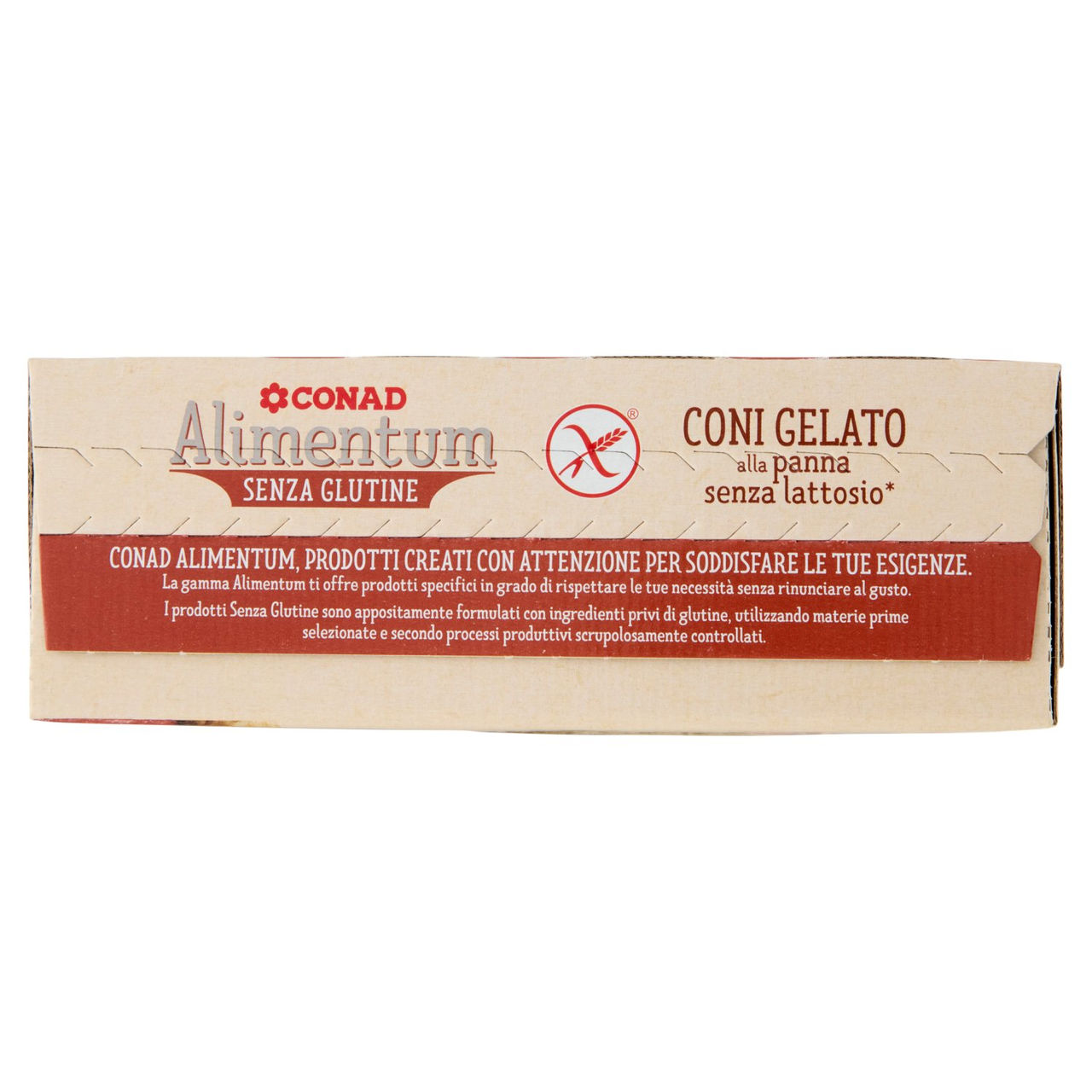 Coni Gelato Panna Senza Lattorio e Glutine Conad