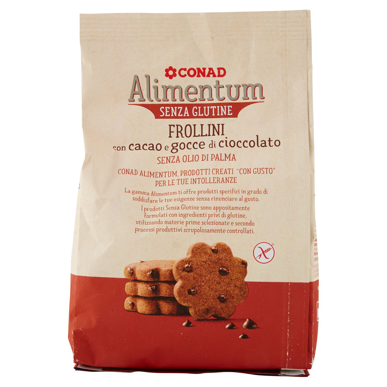 Frollini Con Gocce Di Cioccolato Alimentum Conad | Conad