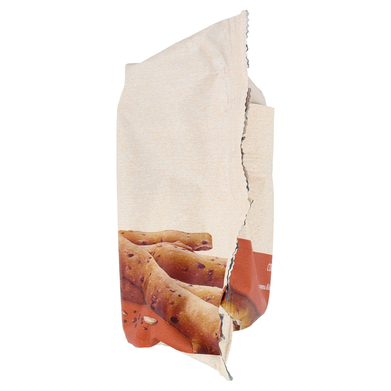 CONAD Alimentum Senza Glutine Grissini Rustici con semi di girasole, lino e chia 120 g