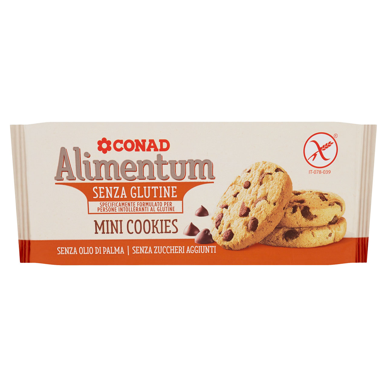 Alimentum Senza Glutine Mini Cookies 130 g Conad