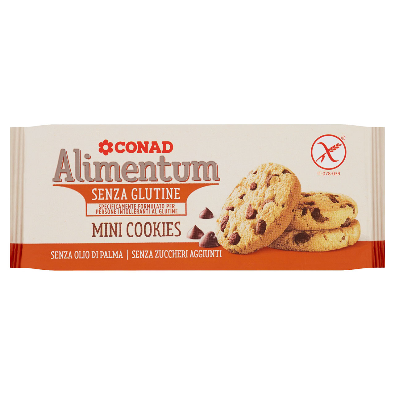 Alimentum Senza Glutine Mini Cookies 130 g Conad
