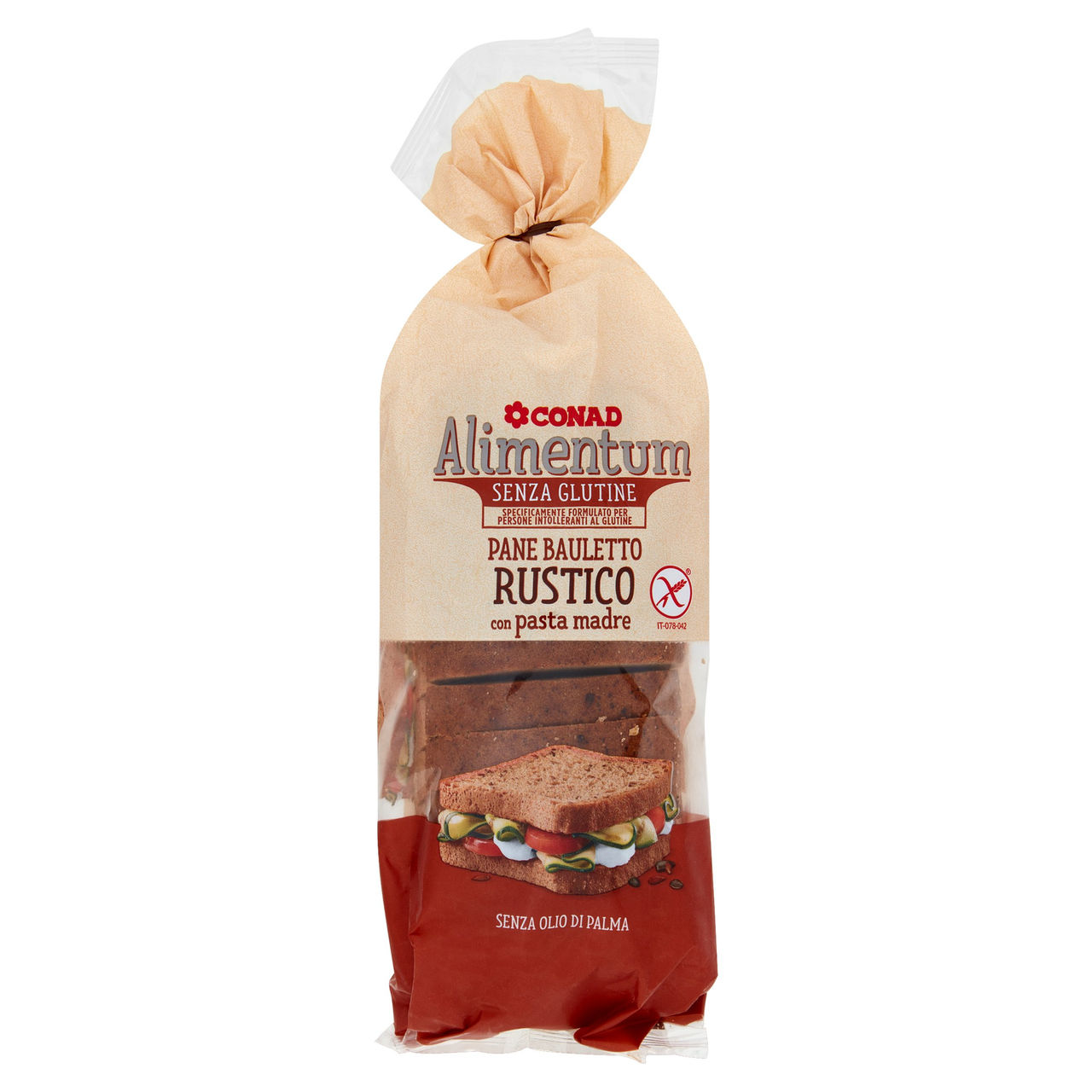 Pane Bauletto Rustico No Glutine 300g Conad online