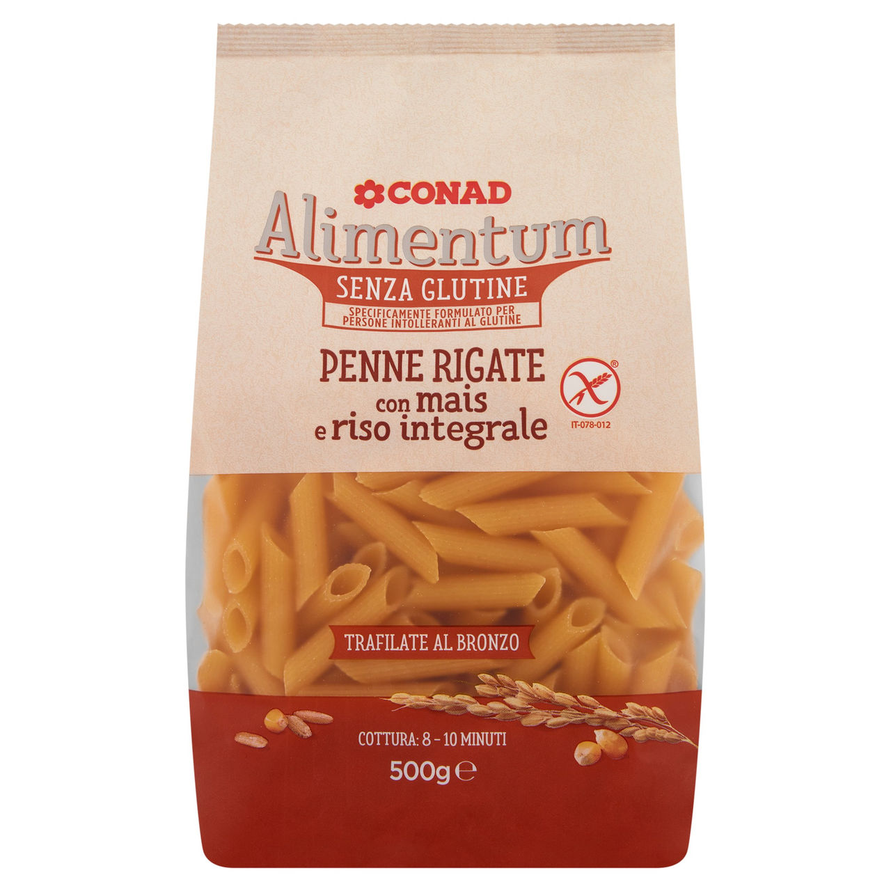 Penne Rigate Senza Glutine 500g Conad Online | Conad