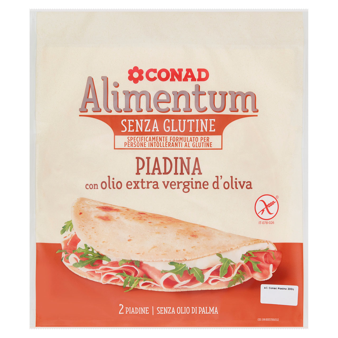 Piadina Senza Glutine Conad in vendita online