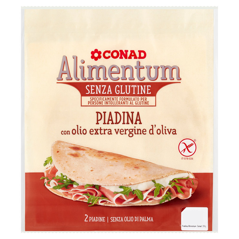 Piadina Senza Glutine Conad In Vendita Online Conad