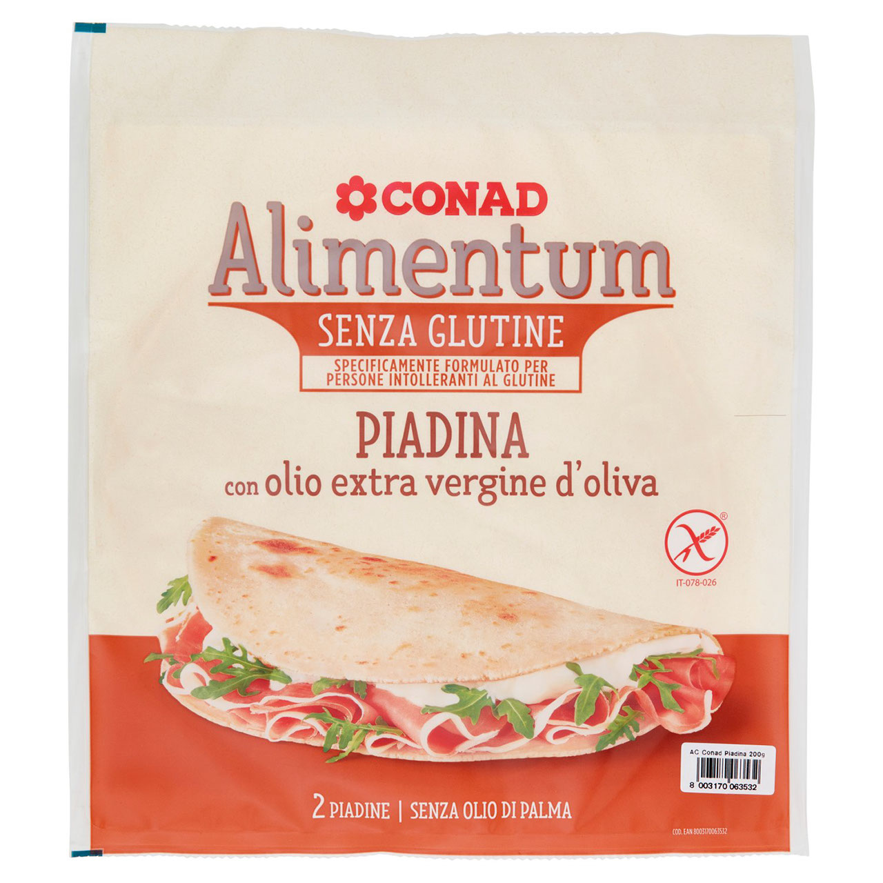Piadina Senza Glutine Conad in vendita online