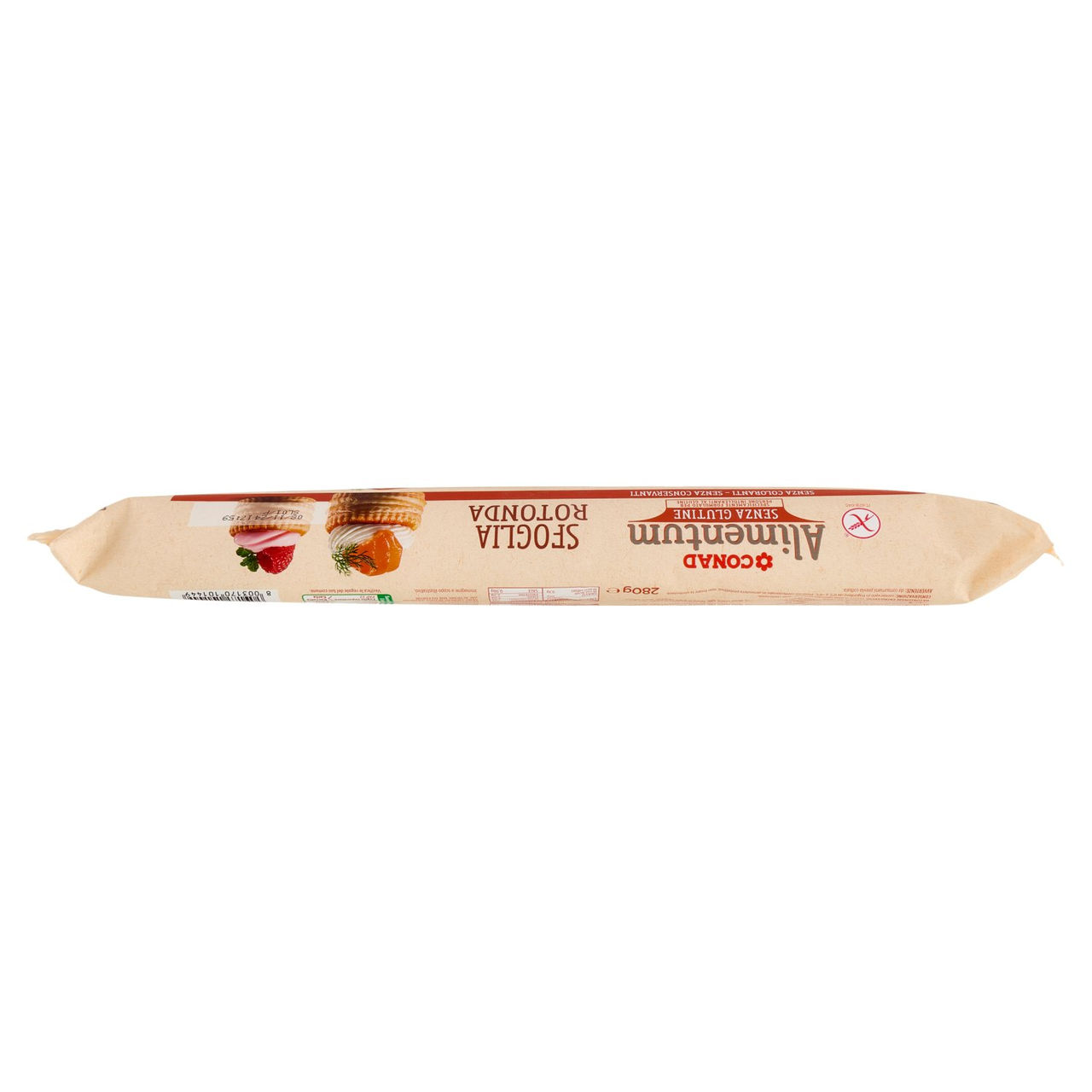 CONAD Alimentum Senza Glutine Sfoglia Rotonda 280 g