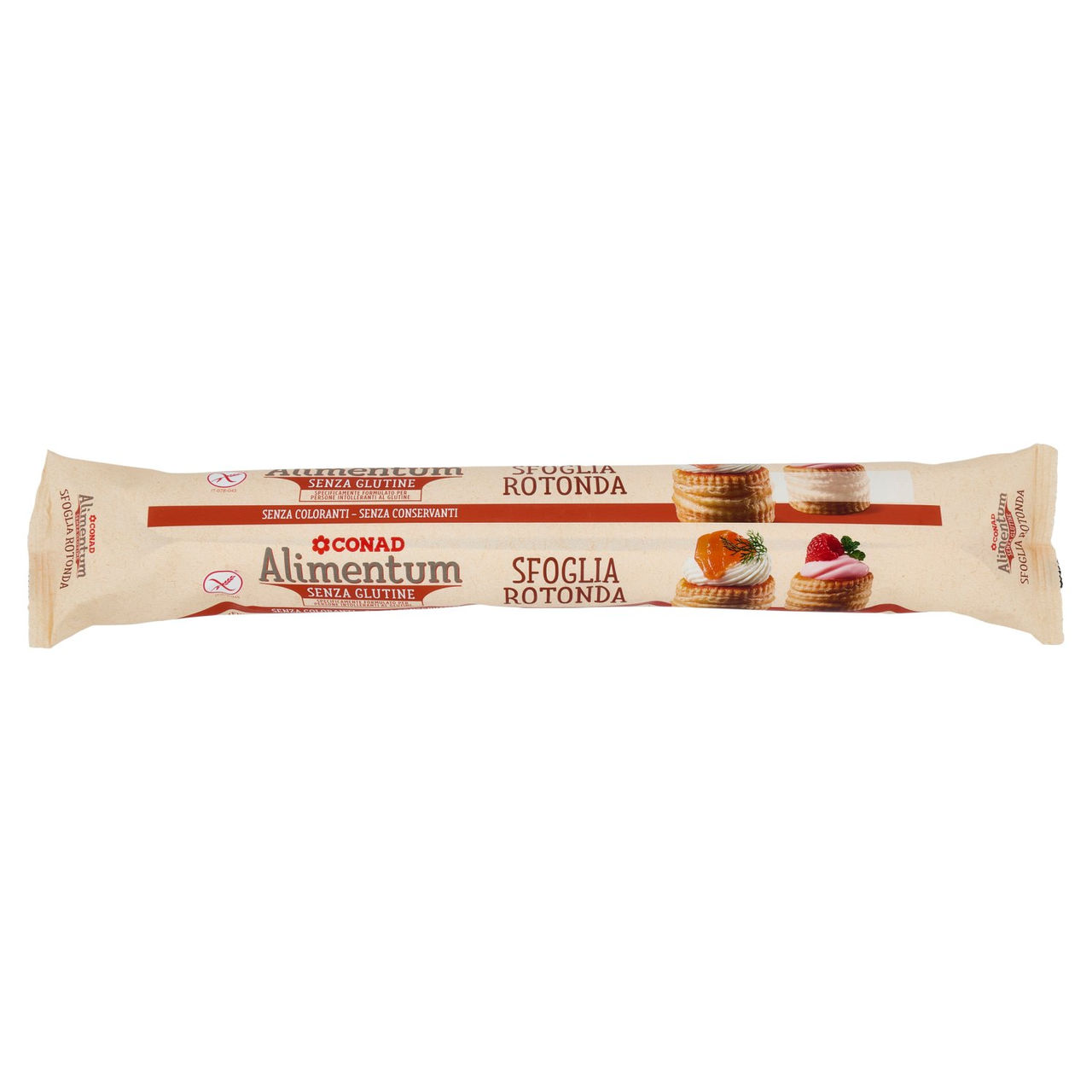 CONAD Alimentum Senza Glutine Sfoglia Rotonda 280 g