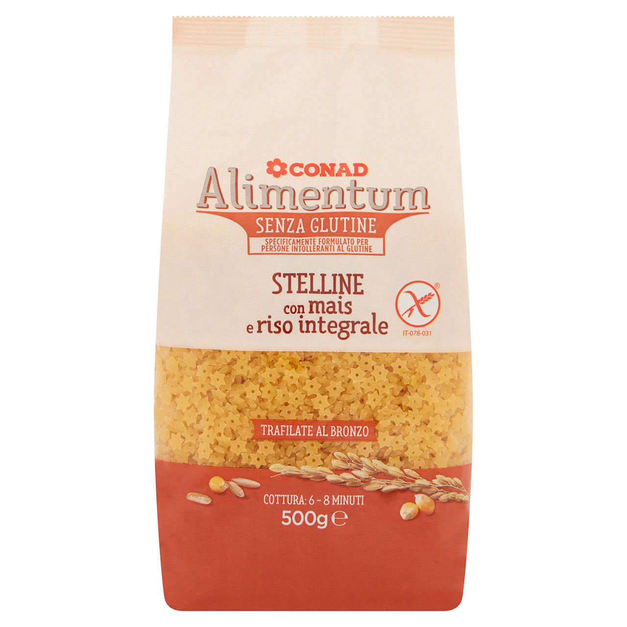 Stelline Senza Glutine 500g Alimentum Conad online