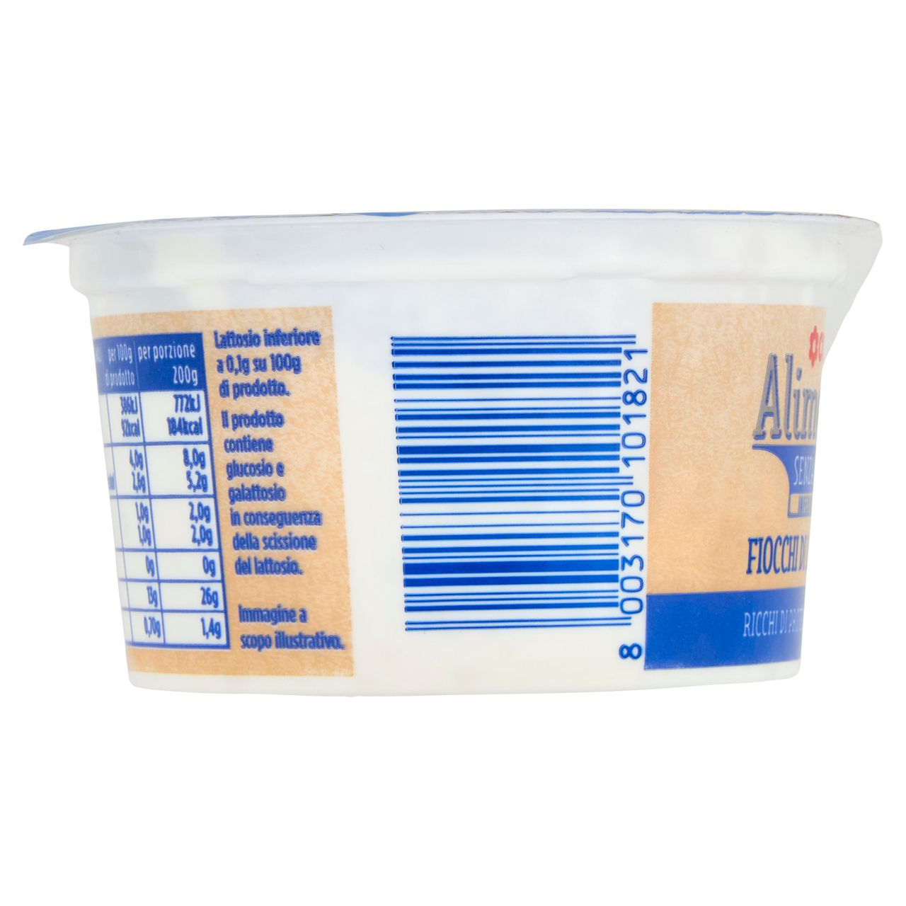 CONAD Alimentum Senza Lattosio Fiocchi di Latte 200 g