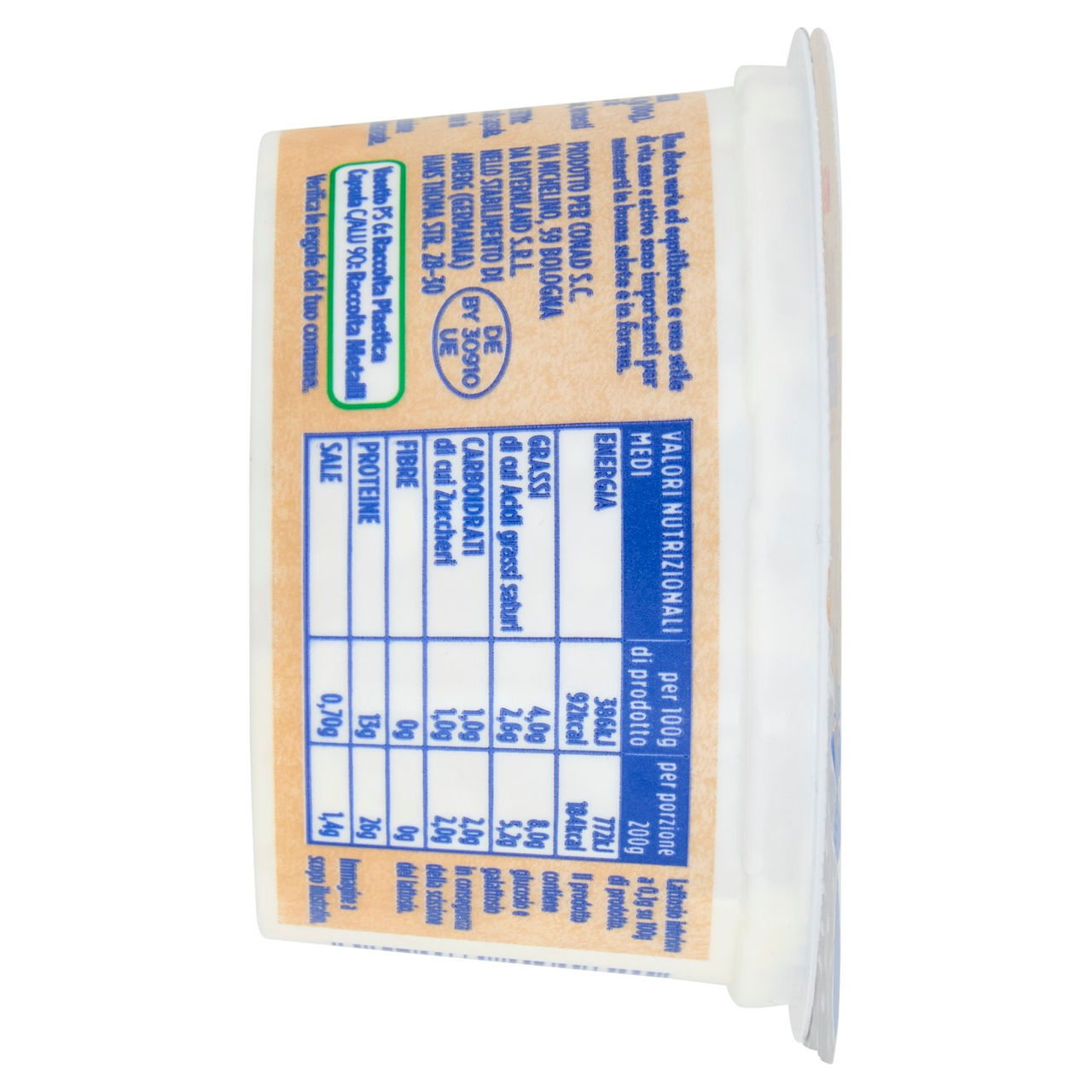 CONAD Alimentum Senza Lattosio Fiocchi di Latte 200 g