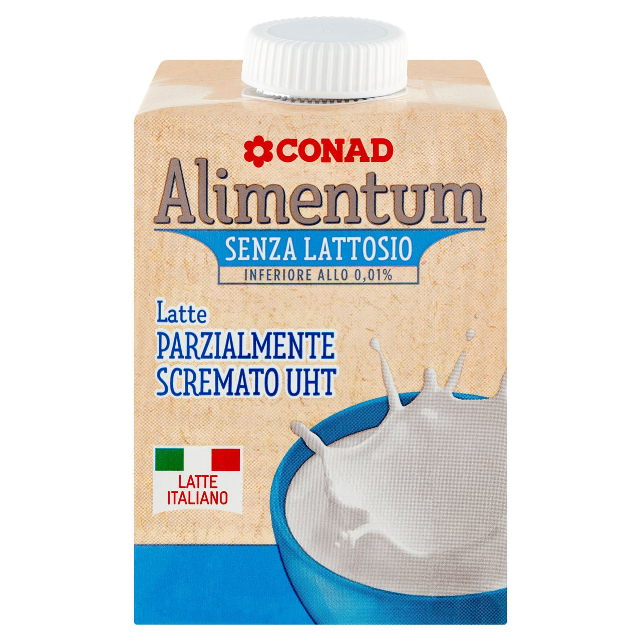Latte Parzialmente Scremato UHT 500 ml Alimentum