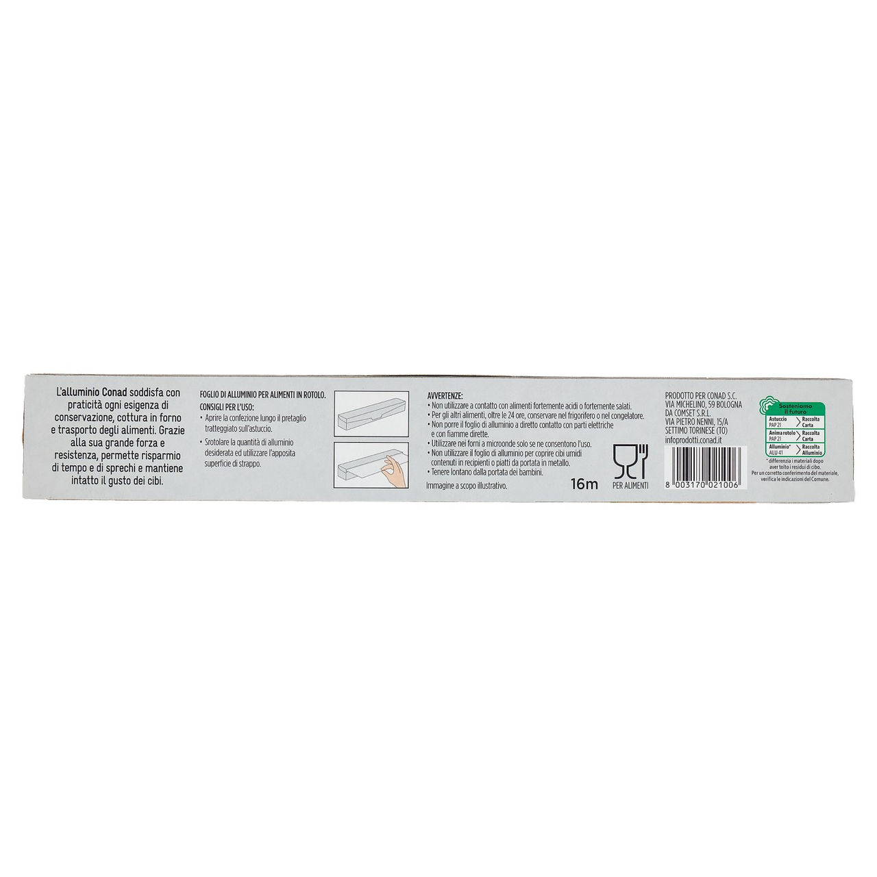 Alluminio Superresistente 16 metri Conad