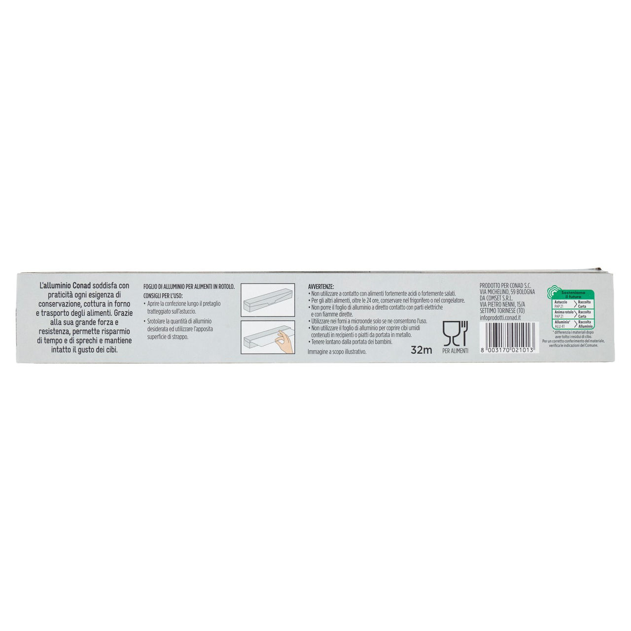 Alluminio Superresistente 32 metri Conad