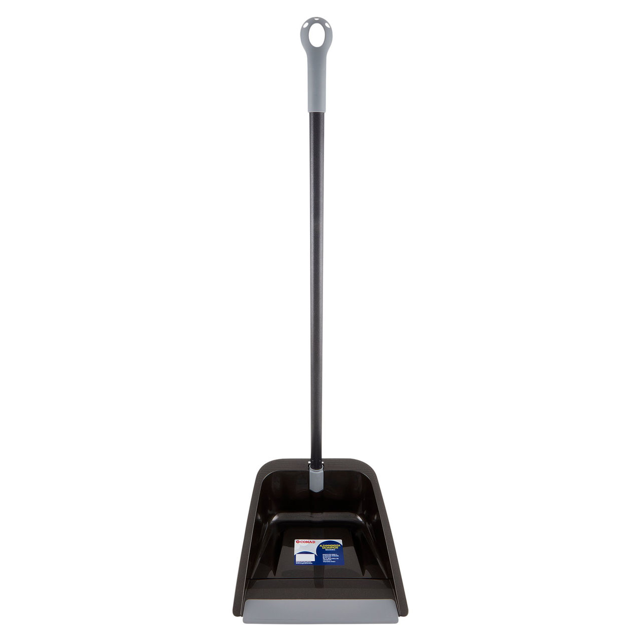 Paletta Raccolta Immondizia Apex - Reclinabile, Con Baffo In Gomma, Appendibile, Leggera, Made In Italy, 26x25x86 Cm