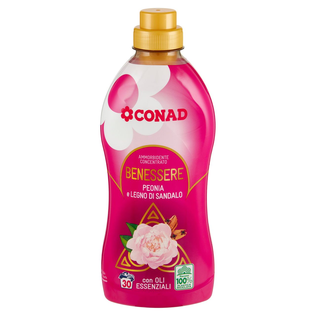 CONAD  Ammorbidente Concentrato Benessere Peonia e Legno di Sandalo 750 ml