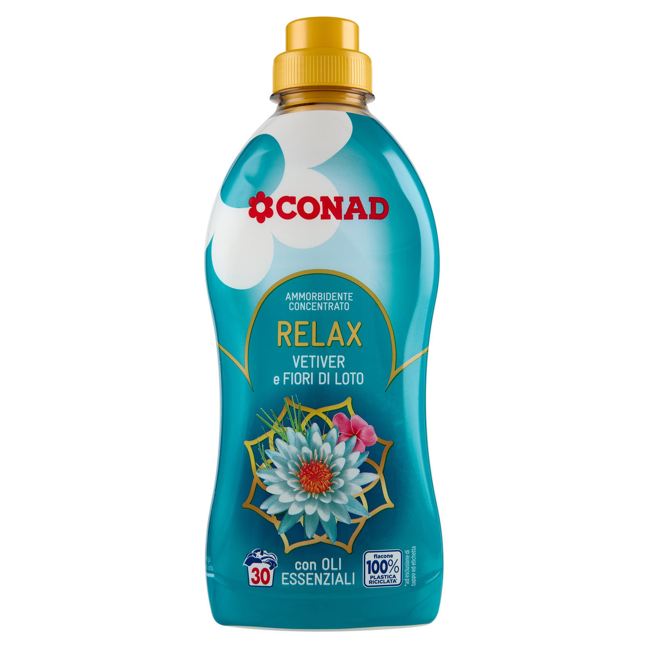 CONAD Ammorbidente Concentrato Relax Vetiver e Fior di Loto 750 ml