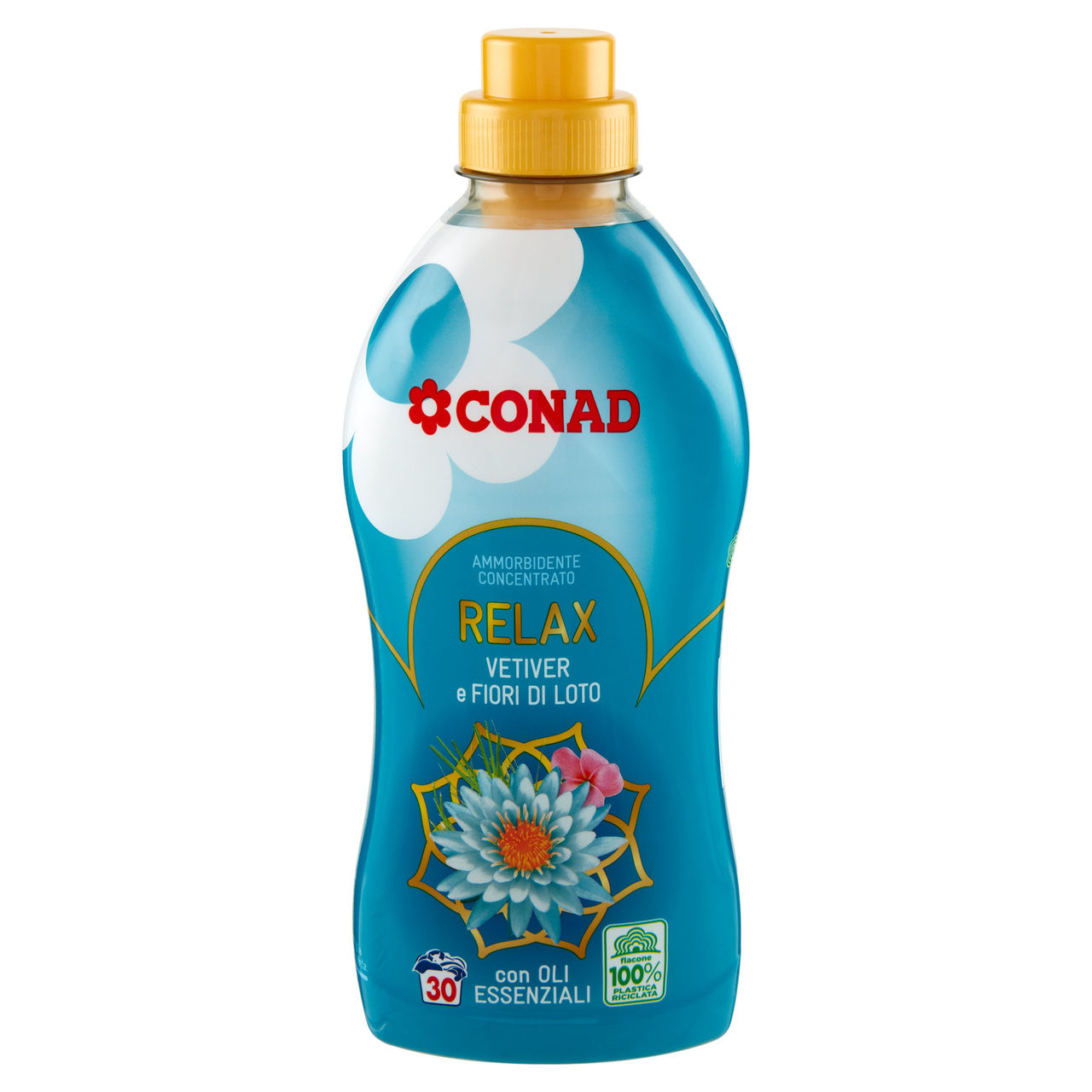 CONAD Ammorbidente Concentrato Relax Vetiver e Fiori di Loto 750 ml