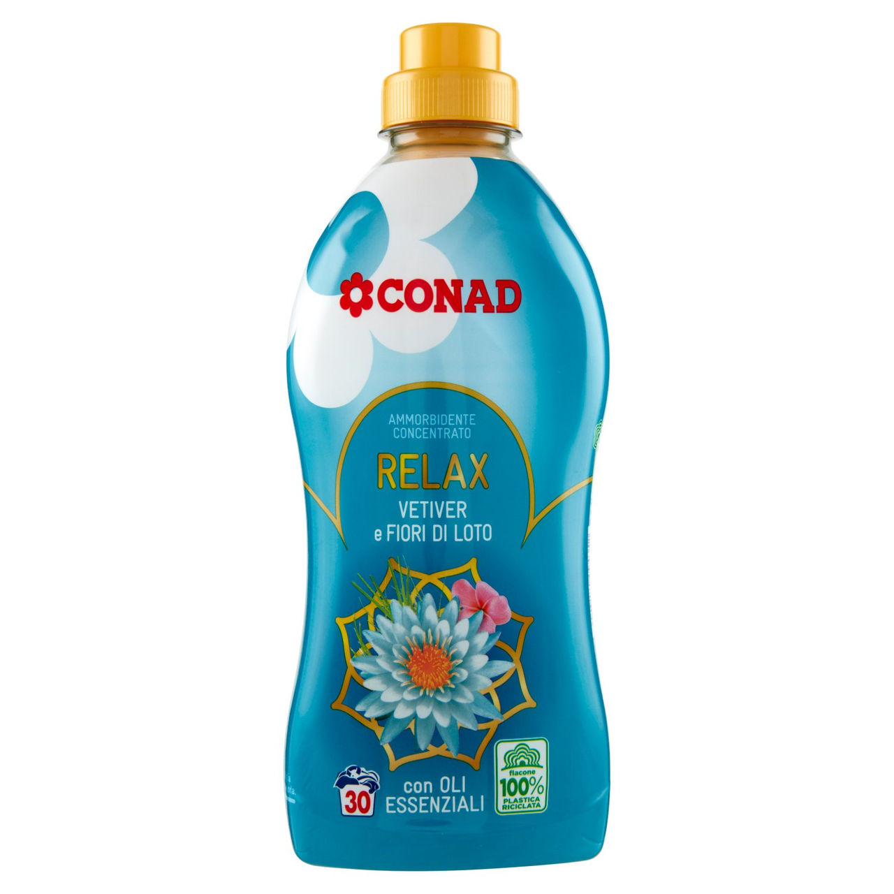 CONAD Ammorbidente Concentrato Relax Vetiver e Fiori di Loto 750 ml